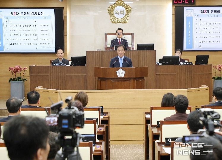 정장선 평택시장, 8년 임기 마무리 인사