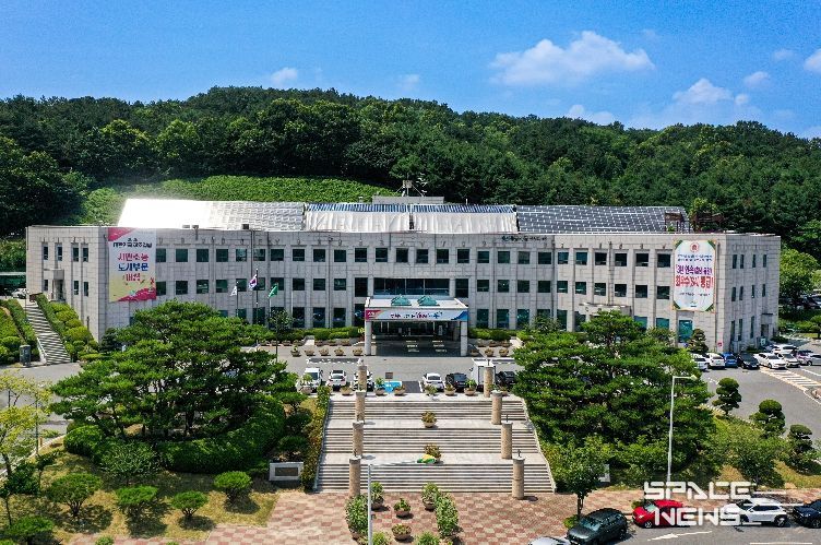 계룡시청 전경