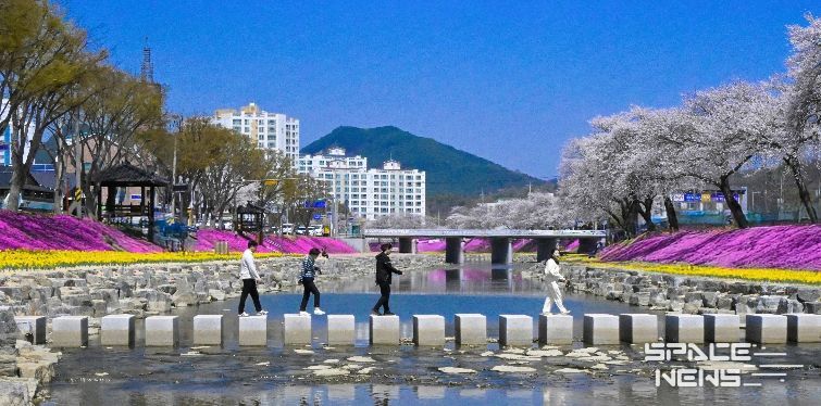 공약이행평가 3년연속 sa등급(경천 양지천 수변개발사업 사진)