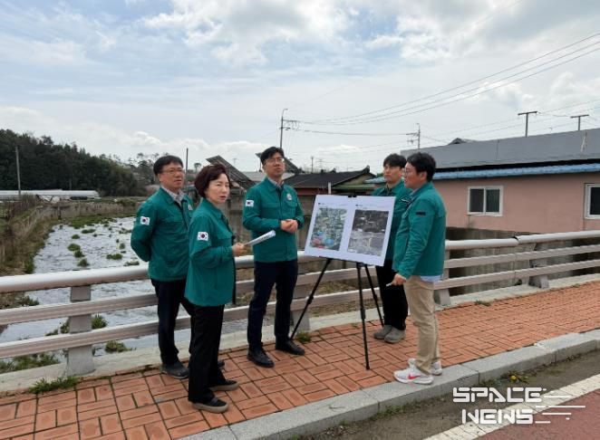 울주군, 홍수기 대비 자연재해위험개선지구 현장점검