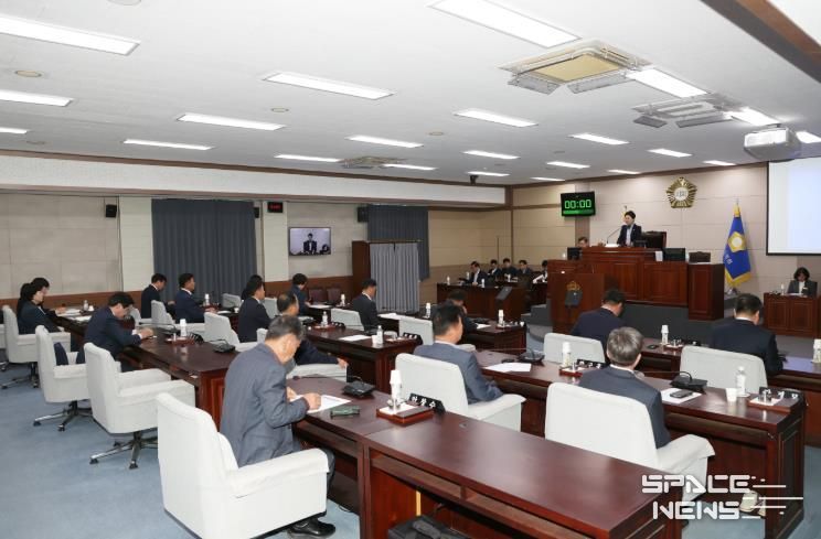 상주시의회, 제238회 임시회 개회